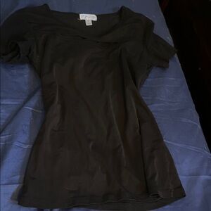 Elegant Black Women's Top